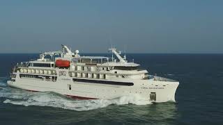 Coral Adventurer successfully completes sea trial ahead of Kimberley cruise season [upl. by Aisenet]