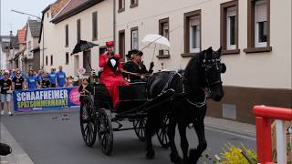 1200 Jahre Schaafheim  Damenkutsche am Festzug am 270817 [upl. by Akeirahs]