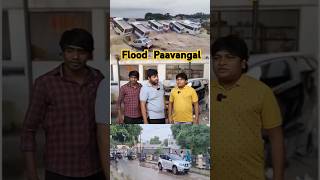 FLOOD🌧️⚡⛈️flood rain shorts trending youtubeshorts comedy parithabangal gopisudhakar ytshot [upl. by Tterrab967]