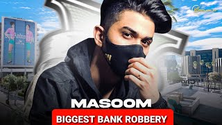 MasOOm quotBIGGEST BANK ROBBERY quot Shayar In Gta Rp Vlt Ftsoulregaltos9810 [upl. by Sucramaj]