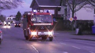 Mit Pressluft in den Abendverkehr Rüstwagen FF HenstedtUlzburg [upl. by Nyvar]