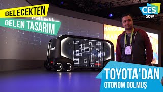 Toyotadan geleceğin otonom aracı l ePalette [upl. by Eibo]