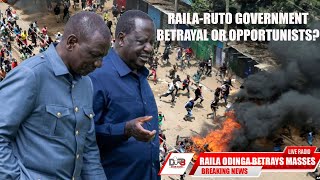 FROM HERO TO VILLAIN RAILA ODINGA BETRAYS THE MASSES podcast podcasting kenya [upl. by Fidelis]