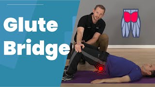 Glute Bridge Exercise  The correct way of doing it [upl. by Melena]