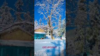 Beautiful Pakistan part29❣️Snow🌨️ kpk pakistan naturalbeauty travel mountains KINGMASHHOOD [upl. by Darahs376]