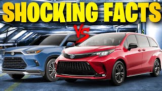 Is the 2025 Toyota Grand Highlander Hybrid Better Than 2025 Toyota Sienna Hybrid [upl. by Emeric]