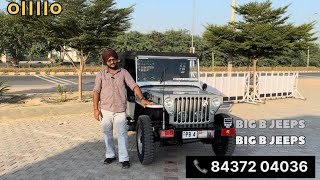 MODIFIED JEEPS READY ON ORDER 8437204036 BIG B JEEPS  Mandi Dabwali  Haryana [upl. by Arihsak87]