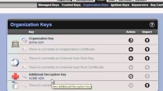 Symantec Encryption Splitting and Rejoining Keys [upl. by Aliber198]