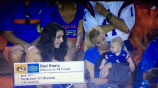 SVP Bad Beats Florida vs Missouri 10152016 [upl. by Deering]