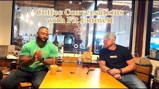 Coffee Conversations with Fit Emmett Ep 3 Coffee Shop Owner Ryan on startups mental health etc [upl. by Morville]