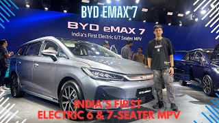 BYD eMAX 7 launched in India  Practical 7 seater electric MPV 🤔  AutoTech Studio [upl. by Virgil269]