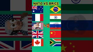 World Top 5 country and Sapport nato vs brics shorts brics nato [upl. by Anaeco]