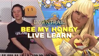 Pro Pianist Reacts and Livelearns quotBee My Honeyquot from Final Fantasy XIV Dawntrail [upl. by Sayles53]