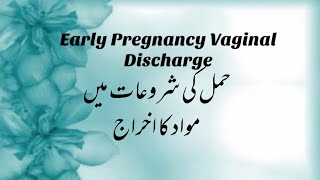 EARLY PREGNANCY DISCHARGE SIGNS SYMPTOMS CAUSES AND FACTORS  EARLY PREGNANCY DISCHARGE COLOR [upl. by Saticilef511]