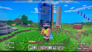 Minecraft Elite Adası Somon Balığı Fabrikası [upl. by Edyaj]