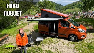 Ford Transit Custom Nugget 2021  Der Campervan mit der Heckküche und dem Aufstelldach  Westfalia [upl. by Almira]