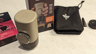 Wacaco Minipresso NS2 review and demonstration [upl. by Arodaeht]