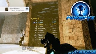 Titanfall 2  Becomes the Master Trophy  Achievement Guide Top 3 on Gauntlet Scoreboard [upl. by Kwarteng]