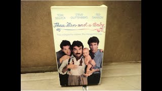 Opening to Three Men and a Baby 1988 VHS Touchstone Home Video  Disney [upl. by Arramahs]