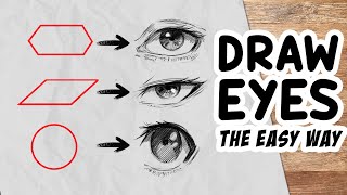 HOW TO DRAW EYES  All styles  Drawlikeasir [upl. by Amehsyt]