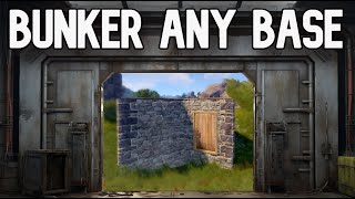 How to BUNKER any Rust Base  BUNKER META [upl. by Maible]