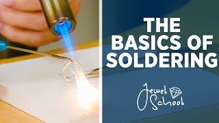 The Basics of Soldering  Jewelry 101 [upl. by Manara]