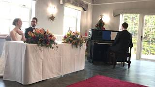 Dango DaikazokuSteven Universe Piano  Brother plays original piece at wedding [upl. by Auhel]