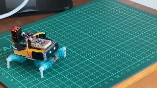 M5Stamp Pico 4Axis Quadruped Robot with OLED M5Stack Japan Creativity Contest 2023 [upl. by Erv909]