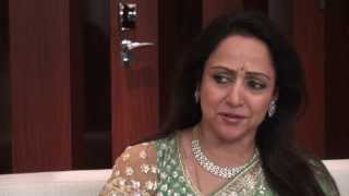 An interview with Bollywood legend Hema Malini [upl. by Alviani]