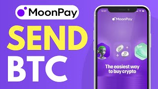 How To Send Bitcoin On Moonpay App  Full Guide 2024 [upl. by Hugibert513]