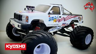 ITS A WHAT 😮 Unboxing Kyosho USA1 NITRO Monster Truck [upl. by Eiramesor482]