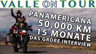 PANAMERICANA MIT DEM MOTORRAD  50000 KM IN 15 MONATEN  DAS GROßE INTERVIEW MIT TANJA UND PHILIPP [upl. by Ethe]