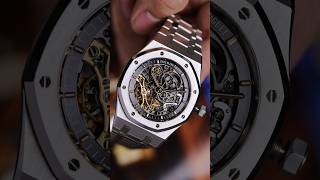 Audemars Piguet Royal Oak Slate Grey Skeleton Dial Automatic Mens Watch 15407STOO1220ST01 [upl. by Eriuqs]