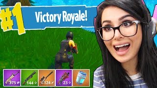 MY FIRST SOLO VICTORY ON FORTNITE BATTLE ROYALE [upl. by Trace617]