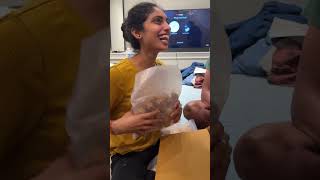 India nundi friend ki parcel ochindochhusa teluguvlogs celebration viralshorts viralvideo [upl. by Yla]