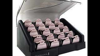 First Impression Remington TStudio Ceramic PEARL Heated Clip Setter  Tips amp Tricks [upl. by Eciryt]