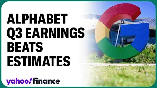 Alphabet earnings beat estimates sees boost from cloud business [upl. by Hayifas910]