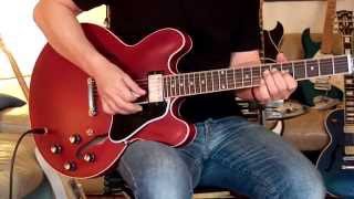 2011 Gibson ES335 Dot cherry satin Part1 [upl. by Lepp]