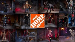 FULL HOME DEPOT HALLOWEEN 2024 LINEUP  Check Description [upl. by Hsakiv560]