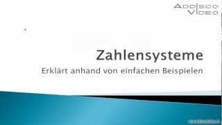 Zahlensysteme  Erklärung und Umrechung mit Beispielen Dezimal amp Hexadezimal [upl. by Aufa]