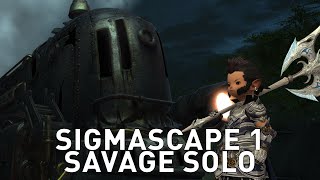 FFXIV  Omega Sigmascape 1 SAVAGE Solo [upl. by Leah568]