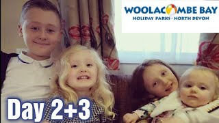 Woolacombe Bay Holiday Park Vlog Day 2  3 [upl. by Grange993]