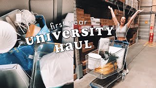 FIRST YEAR UNIVERSITY HAUL [upl. by Annayk]