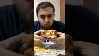 Hot N Fiercy Chicken Fillet Burger Meal from Mak Halal burger chicken fries spicy asmr [upl. by Cosme]