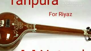 E bass tanpura for Riyaz professional audio quality [upl. by Delfine]