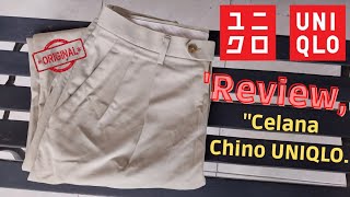 Celana Chino Pria Terbaik  CHINO UNIQLO Hasil Thrifting part 7  WK33 TV [upl. by Miran]