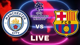 MANCHESTER CITY VS BARCELONA  UEFA Womens Champions League 2425  Video Game Simulation [upl. by Ellehc]