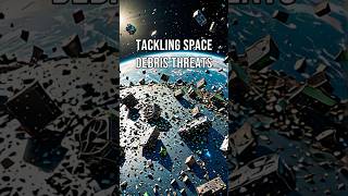 Tackling Space Debris Threats spacedebris KesslerSyndrome spaceenvironment spaceinnovation [upl. by Sucramrej]