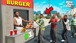 GTA 5  Franklin Opened A Restaurant In GTA 5 [upl. by Acquah]