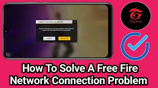 How To Solve A Free Fire Network Connection Problem Update 2024 [upl. by Ardnaed248]